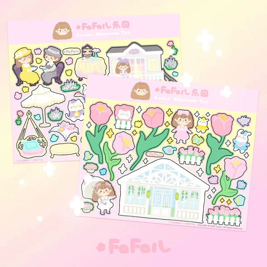 Fafa Wonderland|Sticker (4 Selections)