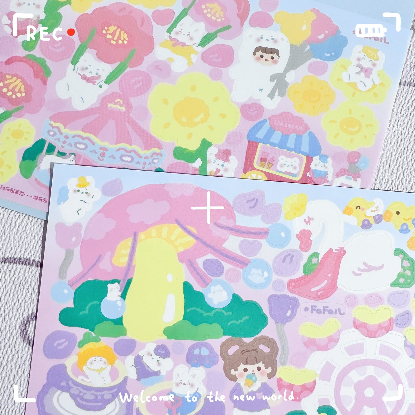 Fafa Wonderland|Sticker (4 Selections)