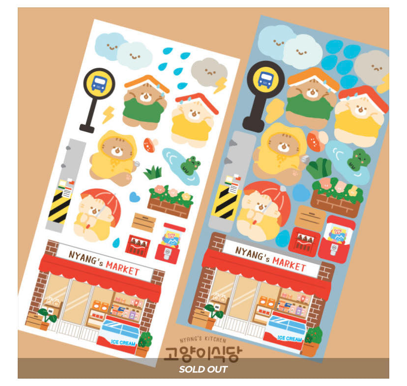 Nyang_Kitchen|Sticker Collection