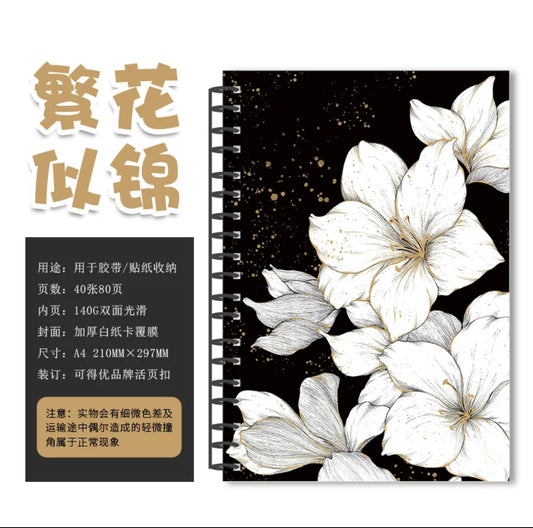 Floral Mami|A4 Release books