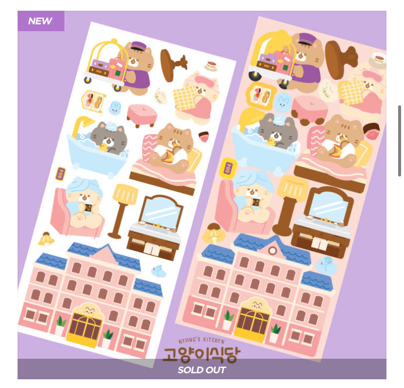 Nyang_Kitchen|Sticker Collection