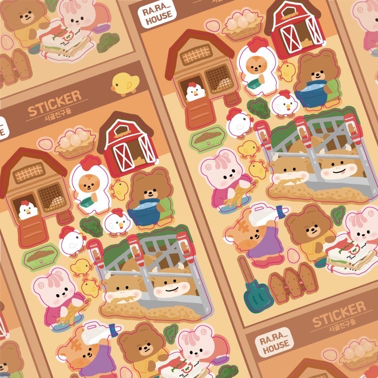 Rara House |Sticker Collection