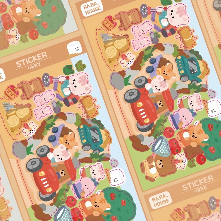 Rara House |Sticker Collection