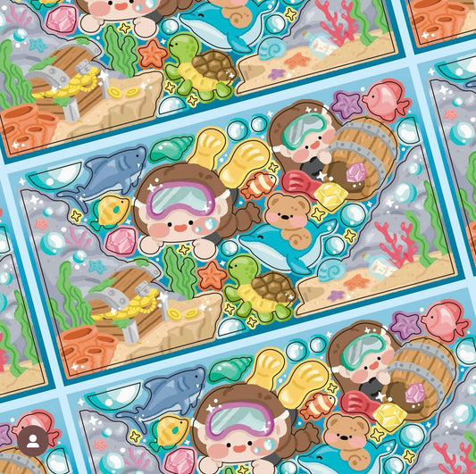 Lucy|Summer June Stickers(5 Style)