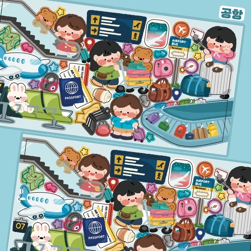 Lucy| stickers collection(6 Styles)