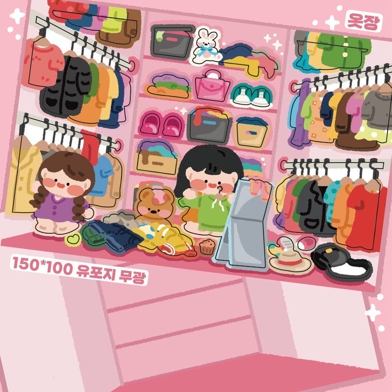 Lucy| stickers collection(6 Styles)