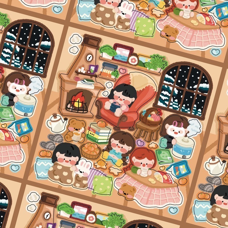 Lucy| stickers collection(6 Styles)