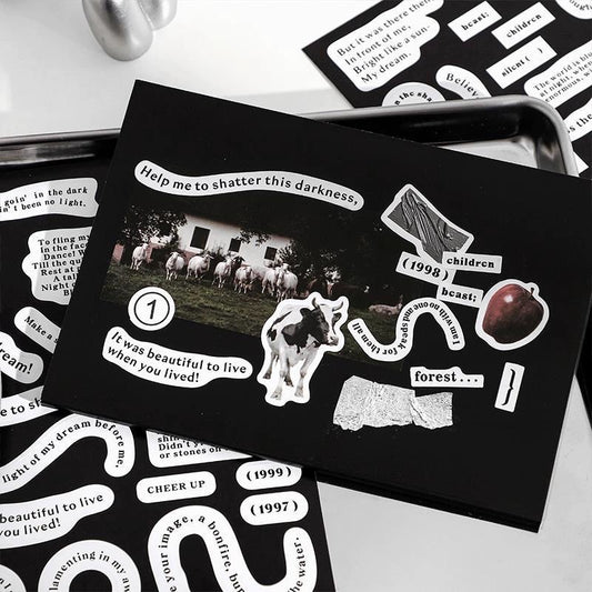 Papermore|words stickers(4 styles)