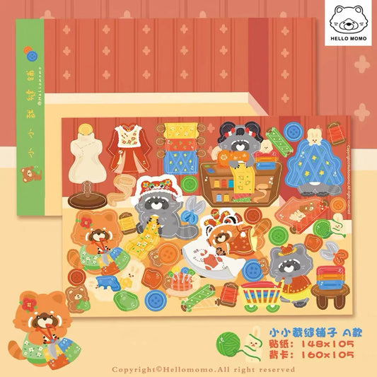 Hellomomo|Scenery Sticker Collections