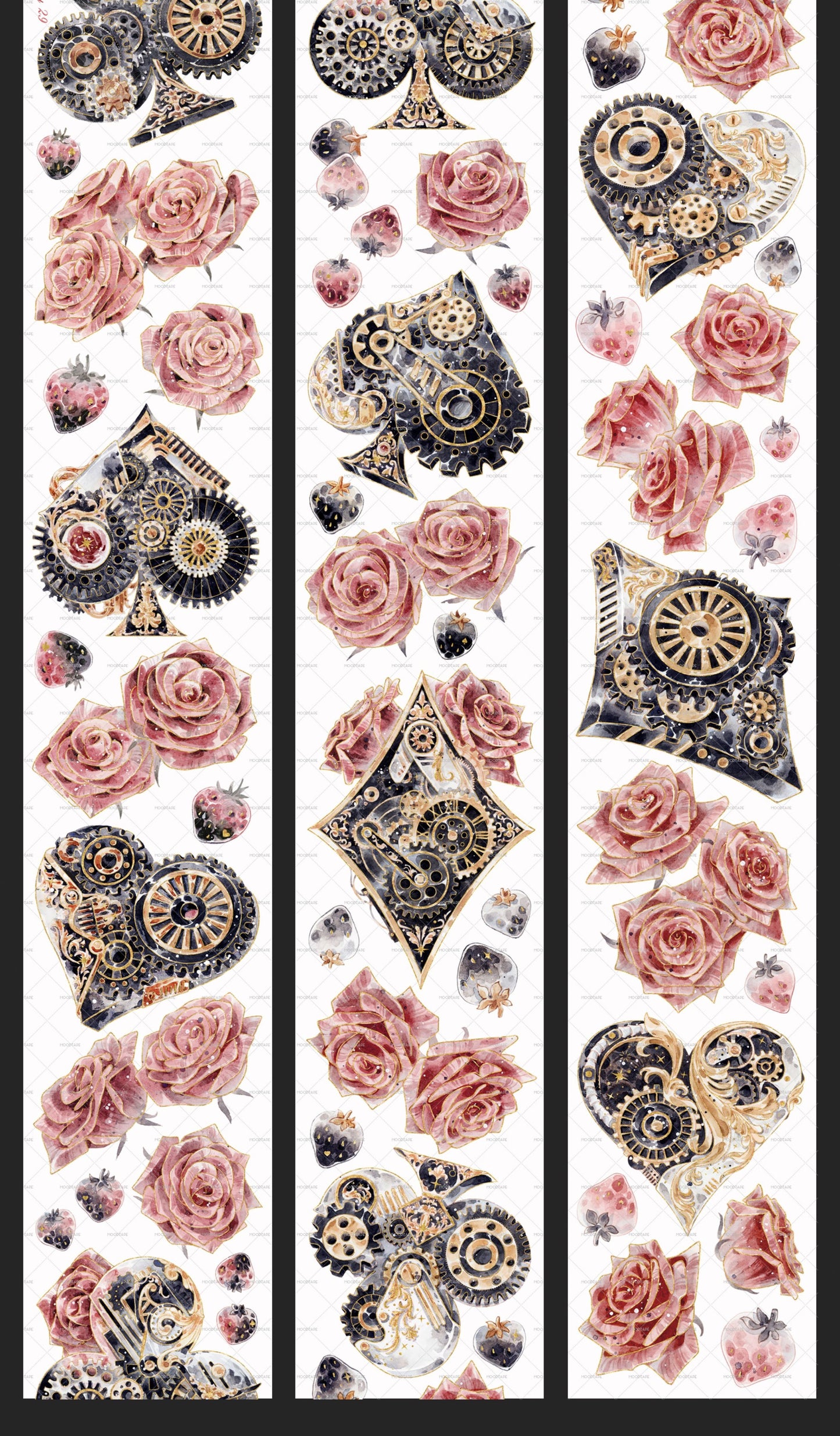 Moodtape | Black & Gilded Poker