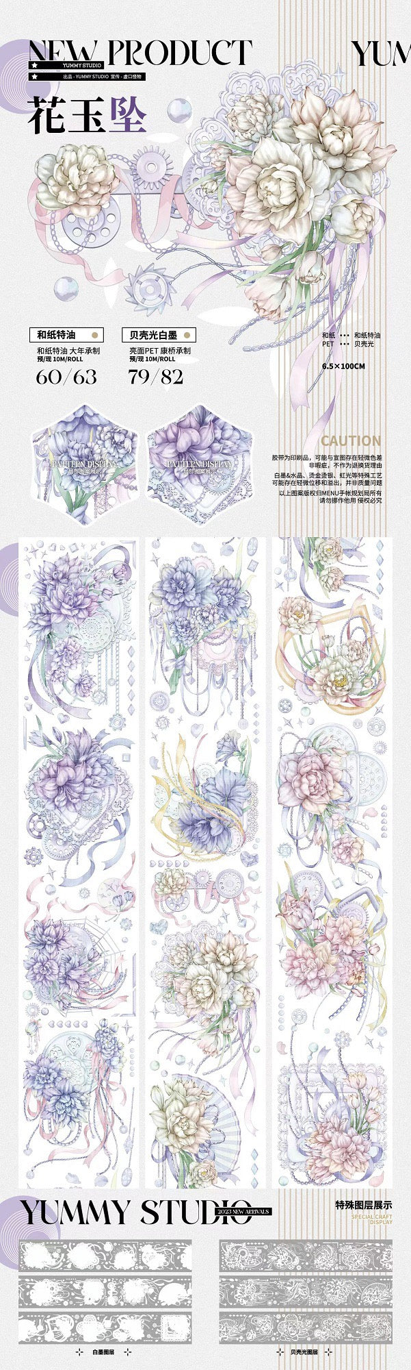 Yummy | Floral Gem Drop