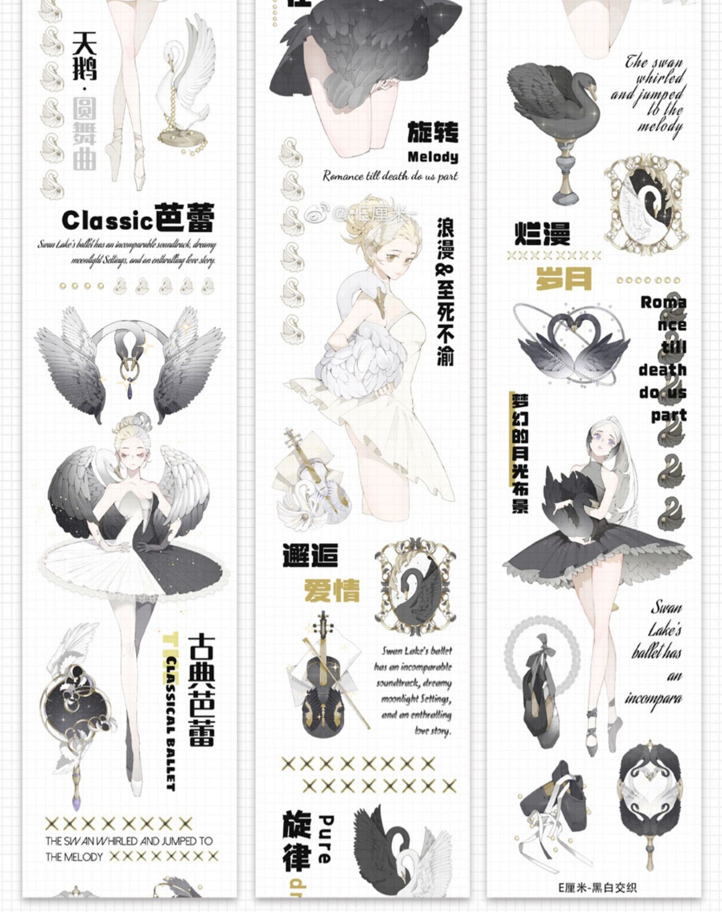 E厘米|黑白交織
