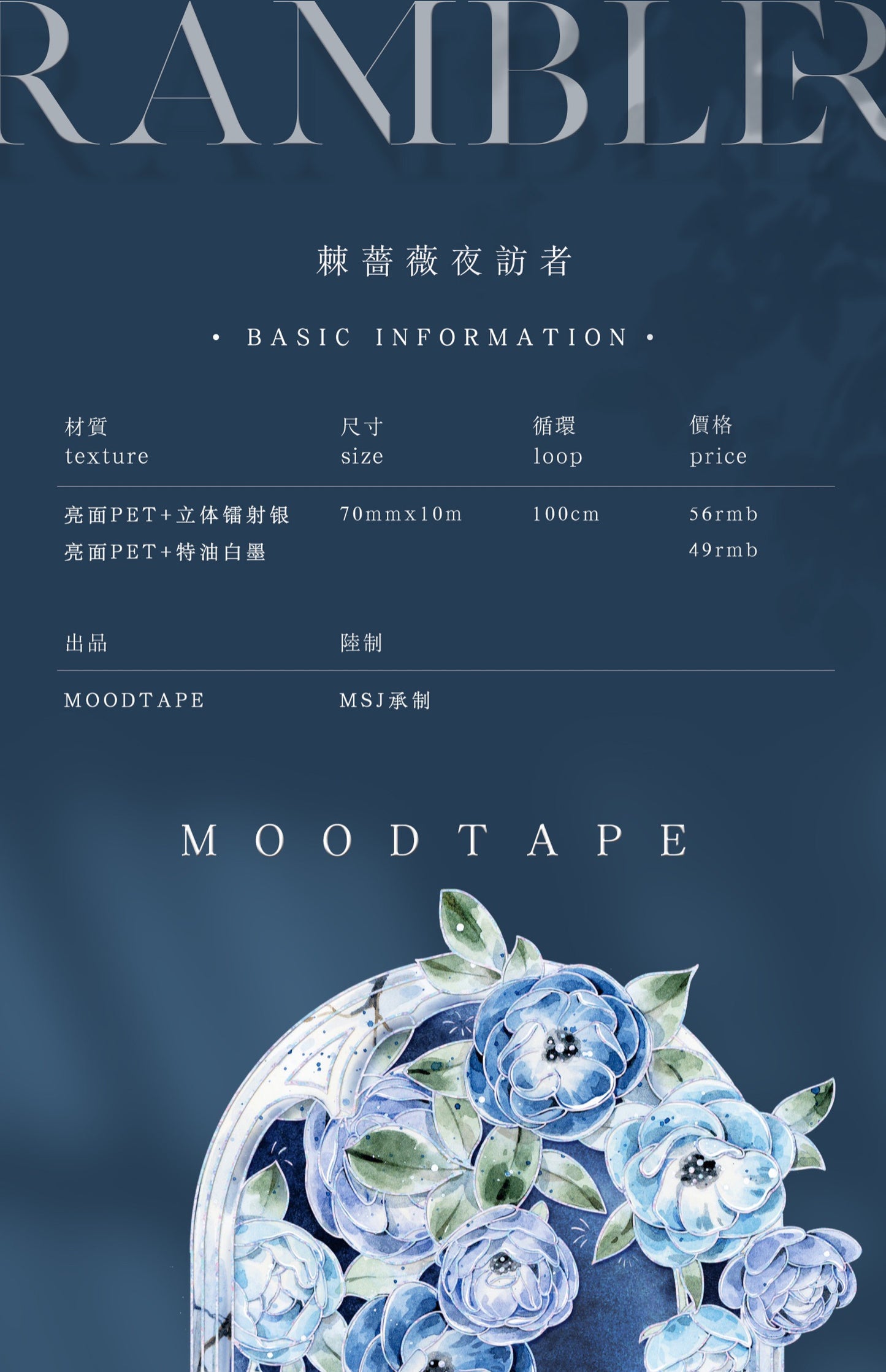 Moodtape | The Rose Night Visitor