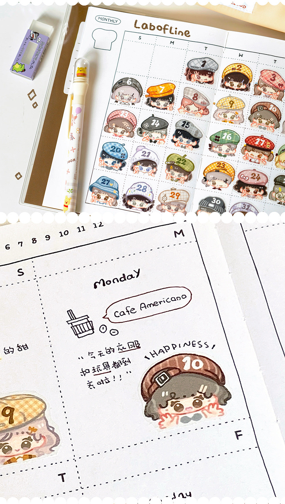 Line Lab | Tiny Dates in Hats