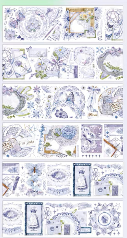 Chumiao Studio | Violet Blossom Bookmark