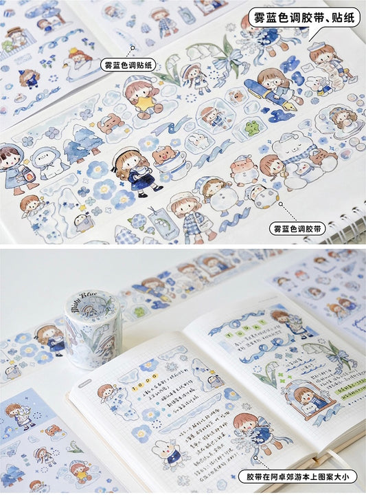 zZoton | Hazy Blue Palette