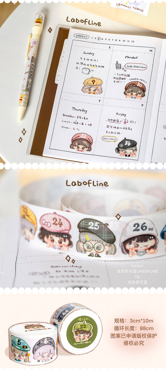 Line Lab | Tiny Dates in Hats
