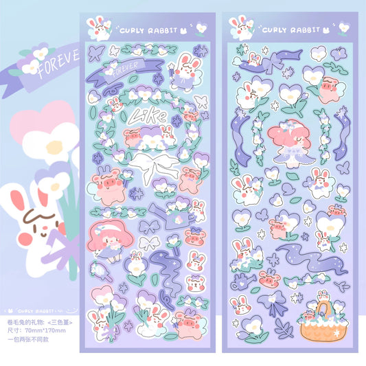 Curly rabbit | Pansy