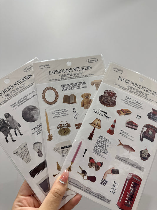 Papermore｜Stickers 清醒夢境