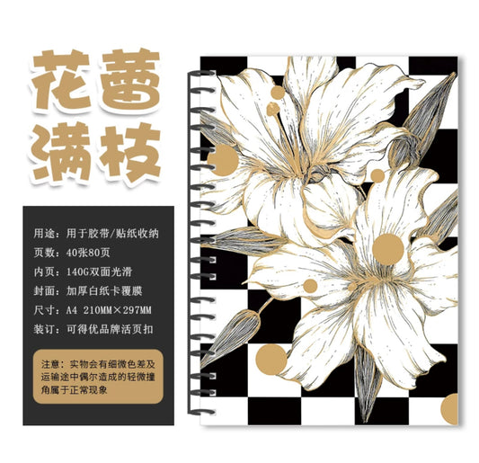 Floral Mami｜A4 Release books