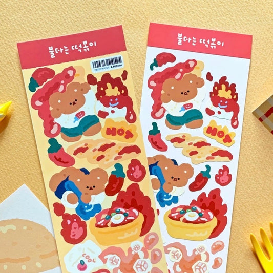 Omebear｜無背卡貼紙合集