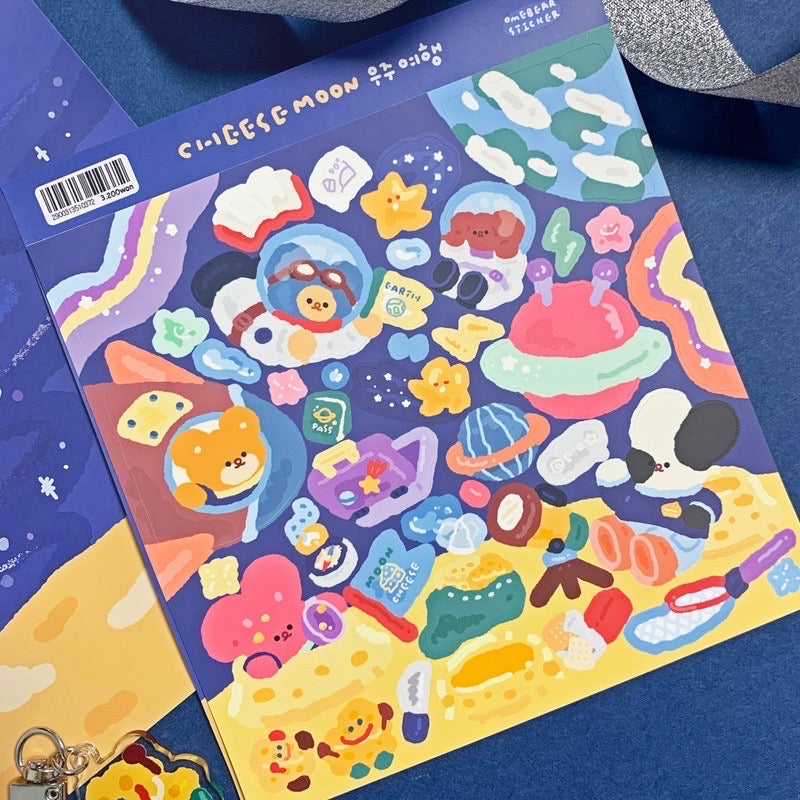 Omebear｜造景貼紙合集（2）