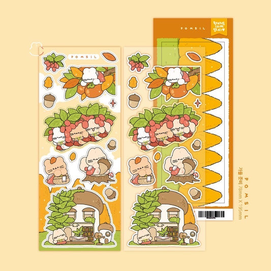 Pomsil｜Sept sticker pack