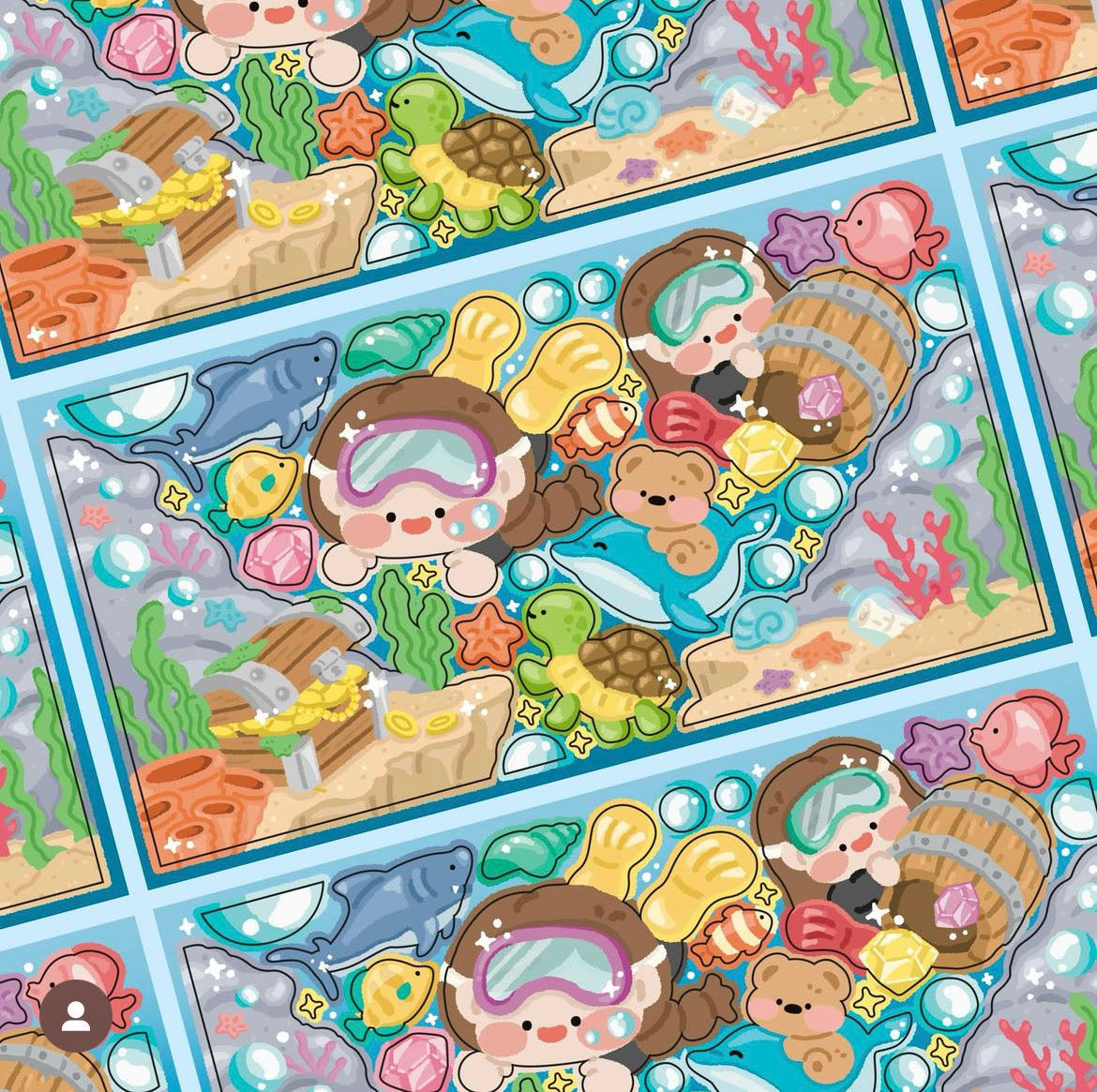 Lucy｜Summer June Stickers（5 Style）
