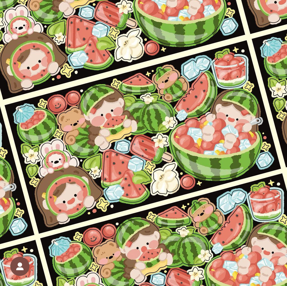 Lucy｜Summer June Stickers（5 Style）
