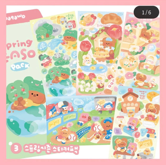Omebear｜Spring Season Pack