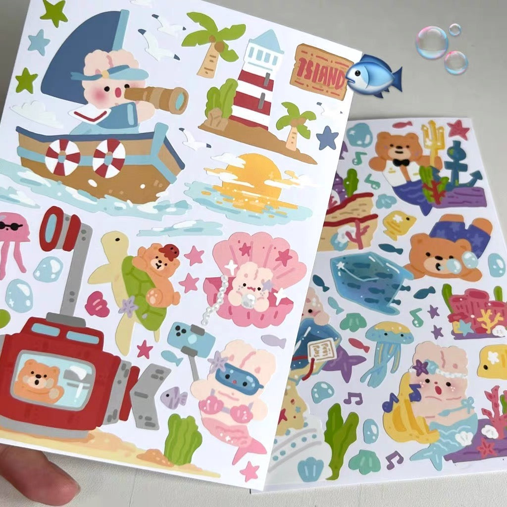 本司黏黏｜8月份貼紙包