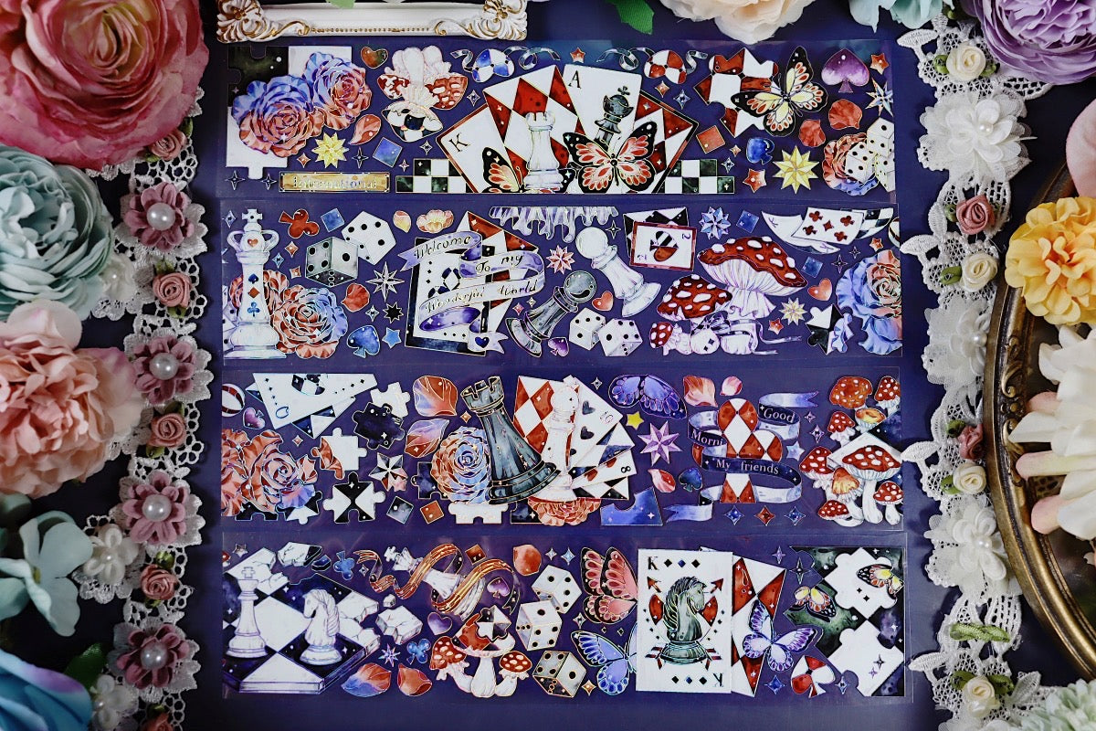 Curily Studio | Crimson Chessboard