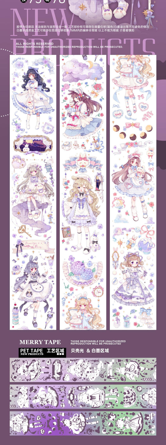 MERRYTAPE｜Starry moon bunny